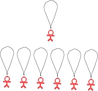 TOYANDONA 7 Peças De Brinquedos De Dentição Para Bebês Brinquedos De Mastigar Para Crianças Colar De Mastigação De Dente Colares De Mastigação De Silicone Chupeta De Bebê Colar De