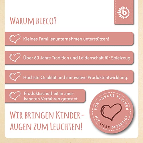 Bieco Faltbox mit Deckel | 65 Liter | ca. 36 x 36 x 51 cm | Spielzeugkiste | Kinder | Kisten | groß | Wickeltisch Organizer | Reh Ella