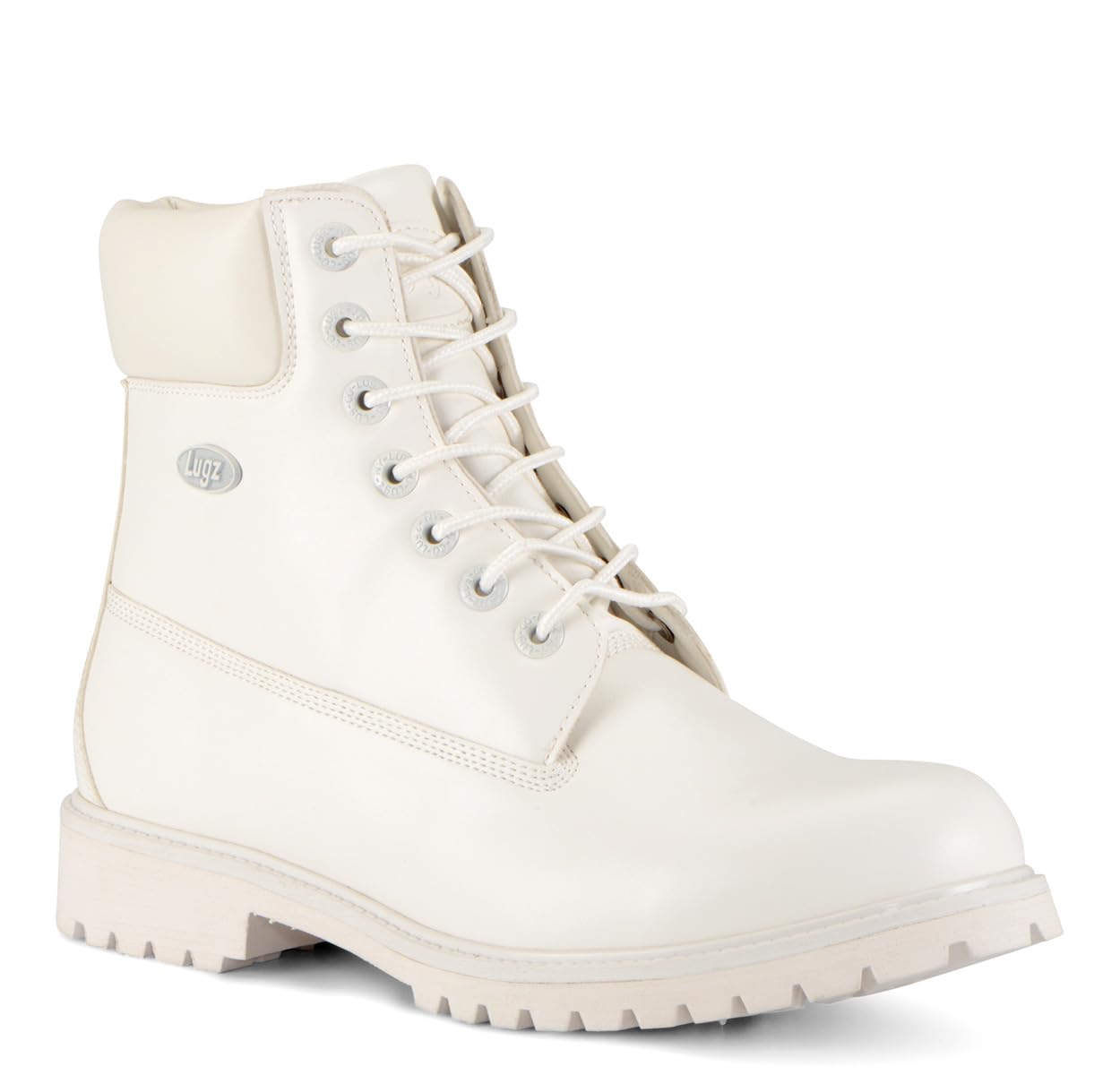 Lugz Uomo Convoy Moda Stivali, bianco, 48 EU