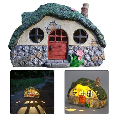 Luz solar con encendido automático y resina impermeable para patio exterior 8