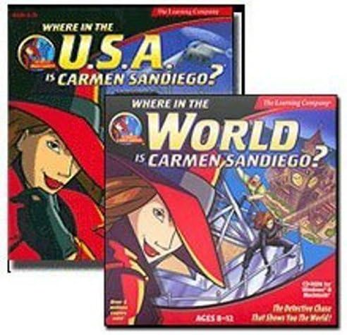 Where in the World & USA is Carmen SanDiego?
