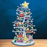 Christmas Tree Pumpkin Decor It's The Great Illuminated Christmas Idear, Christmas Christmas Tree with Led Light Peanuts, Christmas Ornaments for Tree Indoor Hanging Decorations (B)