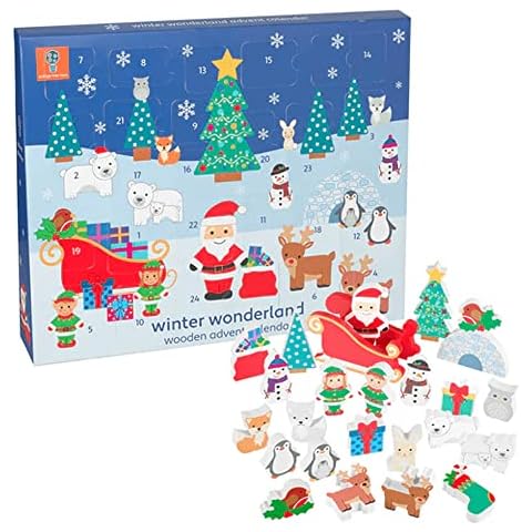 Winter Wonderland Wooden Advent Calendar 2023 Cover