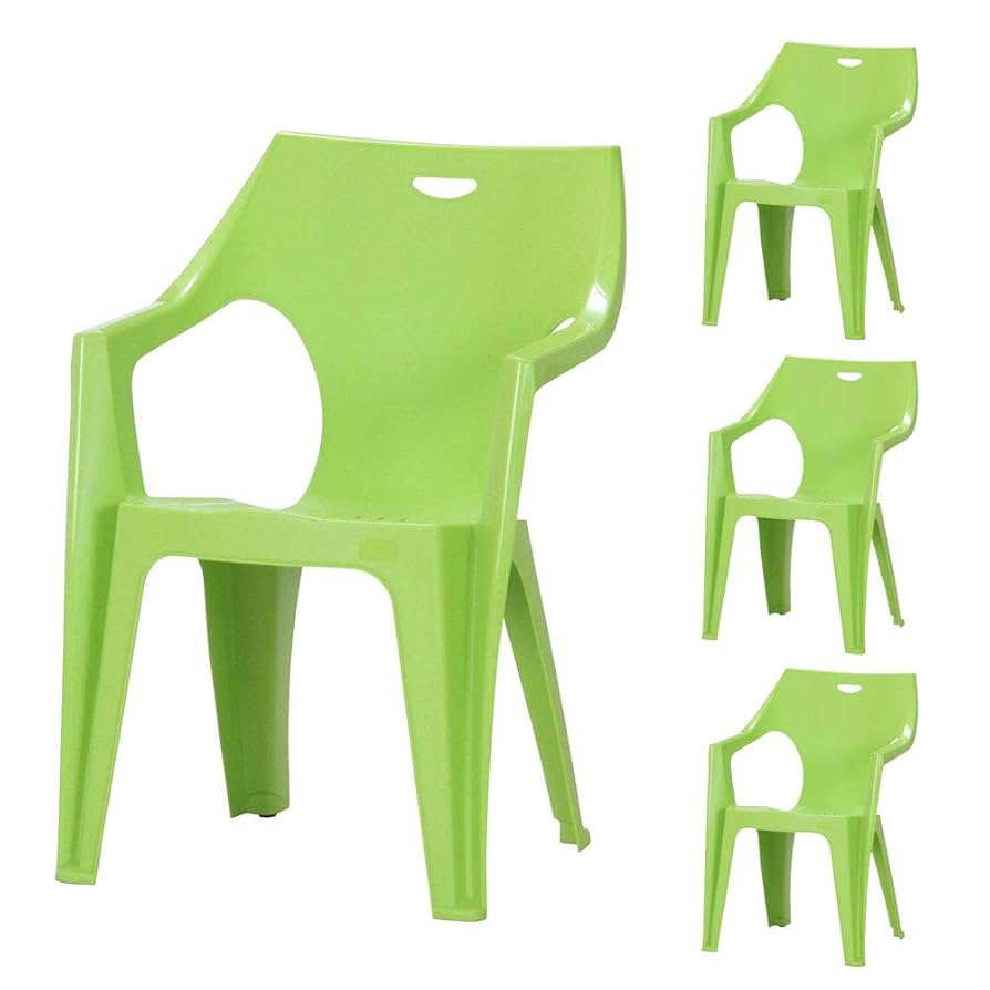 Amazon.co.jp: ガーデンチェアー クレタチェアー 4脚セット