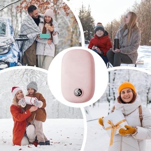Chauffe-mains USB rechargeable idée cadeau hivernale utile - 4