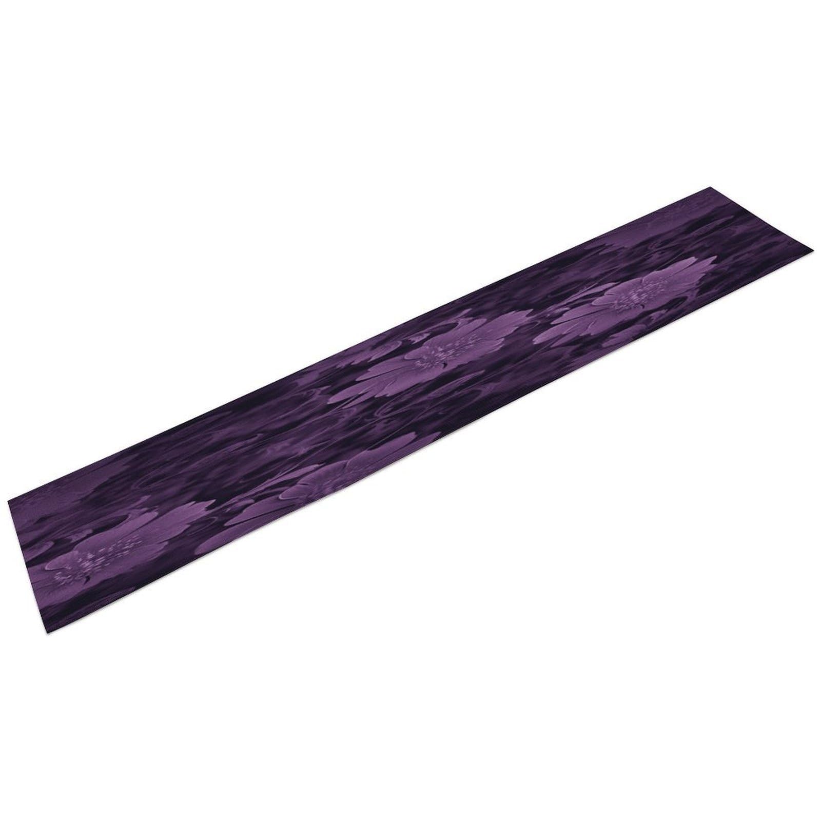 Purple Table Runner Linen Long Table Runner Farmhouse Rustic Table Runners Table Decoration for Party Home Kitchen Dining Holiday Decor 13 X 72 Inch