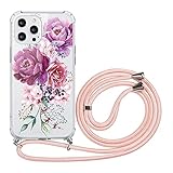 ★★【Ultra Largo y Ajustable】★ Funda con cuerda para iPhone 7 Plus / 8 Plus, tiene una longitud de 1,6 m (Aproximadamente 63 pulgadas), cuerda de PPM , no absorbe humedad / inodoro y seco. Una correa ajustable permiten que cuelgue perfectamente a tu lado cuando lo llevas cruzado.