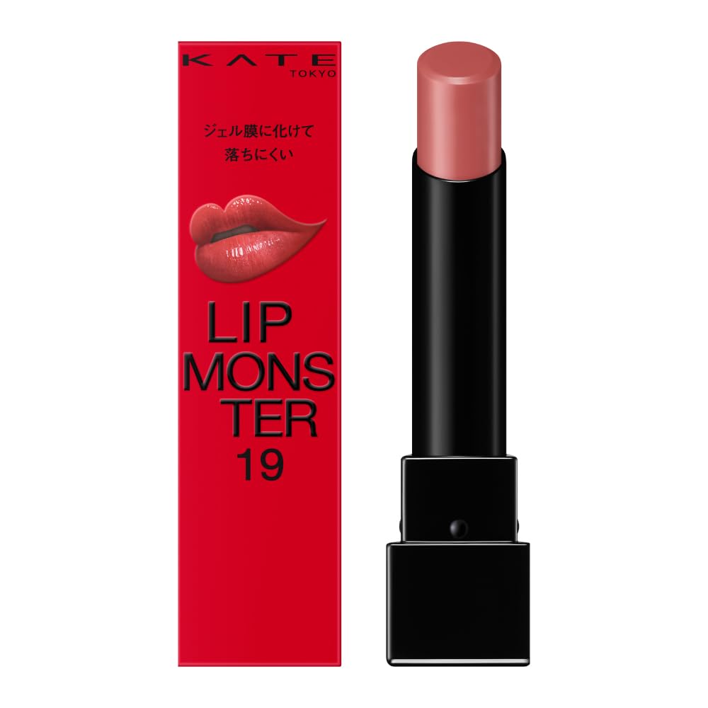 KATE Lip Monster 19 Rose Pink Lychee Moisturizing Lasting Lipstick Japan