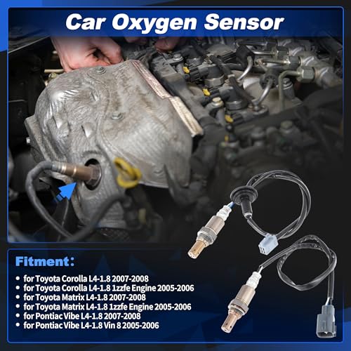 Sensor de Oxígeno Upstream & Downstream para Toyota Corolla 2005-2008 miniatura 3
