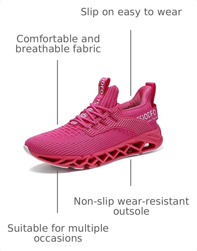 Image of SKDOIUL Women's Athletic Tennis Walking Shoes Fashion Sport Running Sneakers