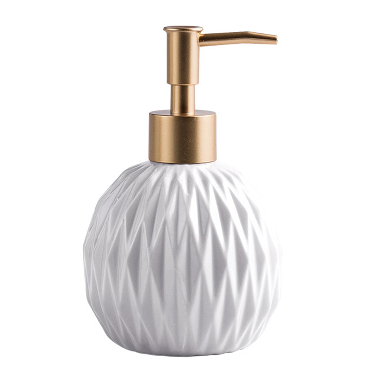 Ceramic Soap Dispenser Bottle, Refillable Hand Dispenser Container for Business Trip and Outdoor Activities Liquid