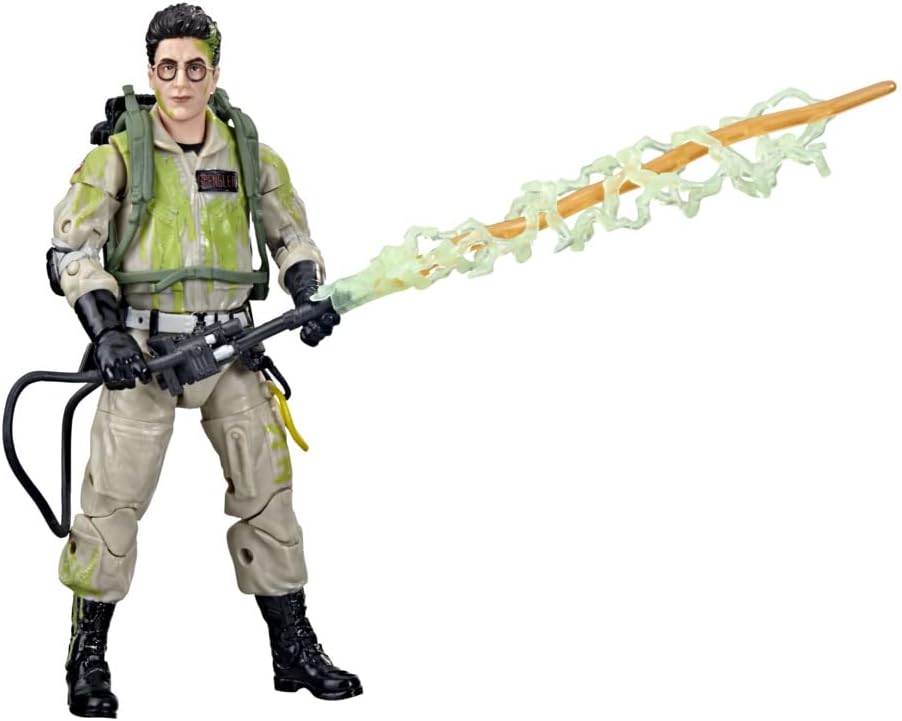 Ghostbusters Plasma Series Glow-in-the-Dark Egon Spengler Toy 15-Cm-Scale Collectible Classic 1984 Ghostbusters Figure, Kids Ages 4 and Up, Multicolor, F4850