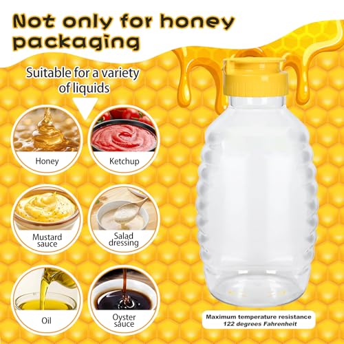 SkyJourney 16 oz Squeeze Honey Bottle