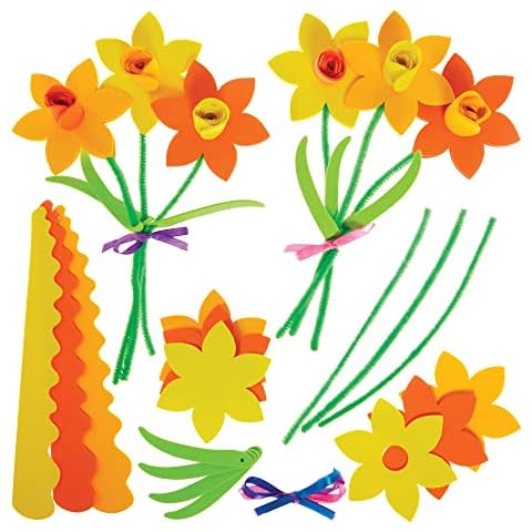 Baker Ross Daffodil Bouquet Craft Kits Cover
