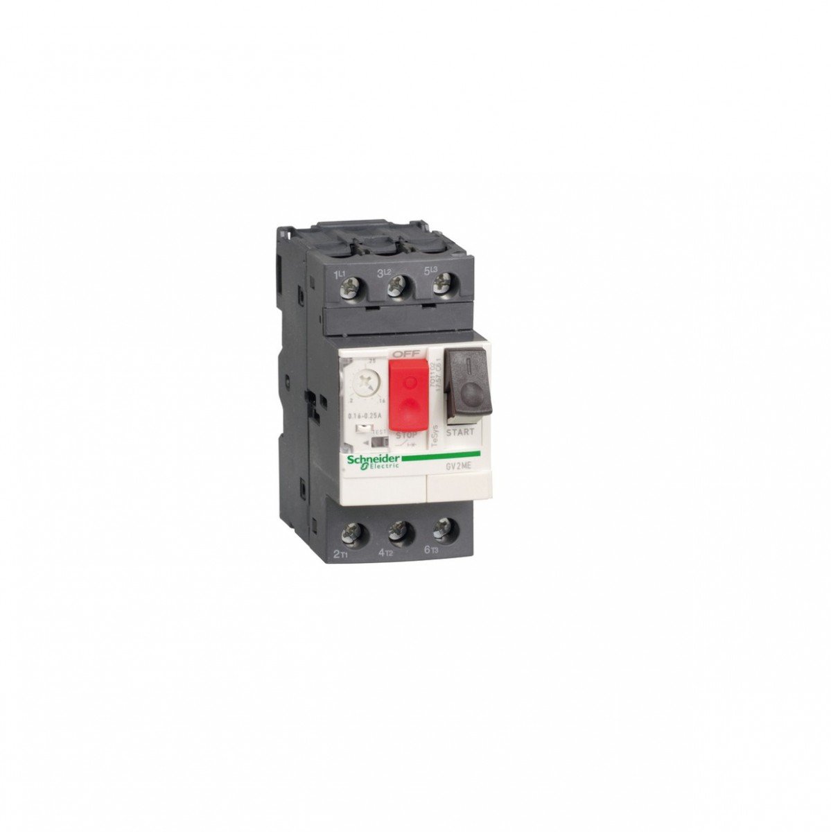 TeSys Deca Motor Switch 3P 0.18kW 0.4-0.63A GV2ME04