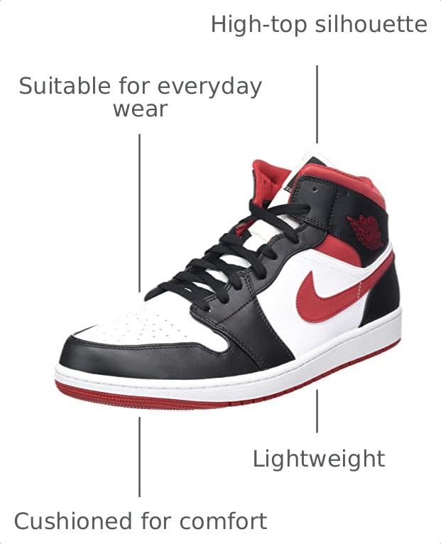 Image of Nike Men's Air Jordan 1 Mid Sneaker