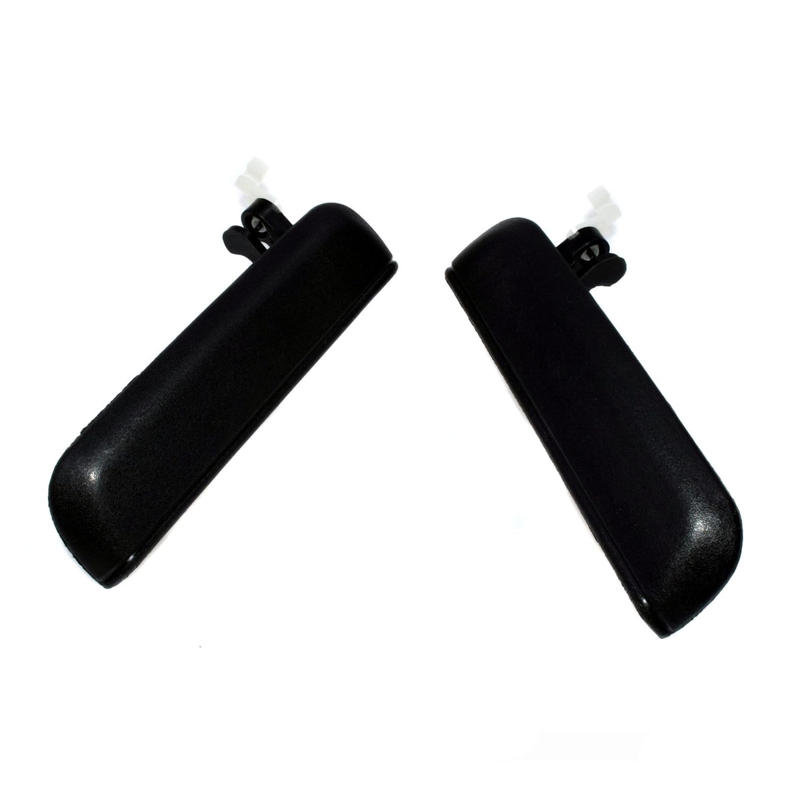 Ytjlf One Color Vehicle Outside Door Handle For Toyota For Starlet 1996-1999 For Tercel 1995 1996 1997 1998 1999 Outer Door Handle Black 6922016120 6922016091 692200A010(Front Pair)