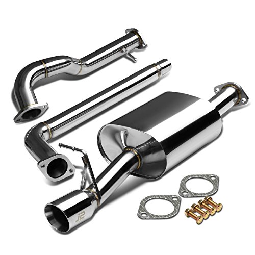 J2 Engineering J2-CBE-OS-062 Cat Back Exhaust System [Compatible with 06-10 Volkswagen Beetle]