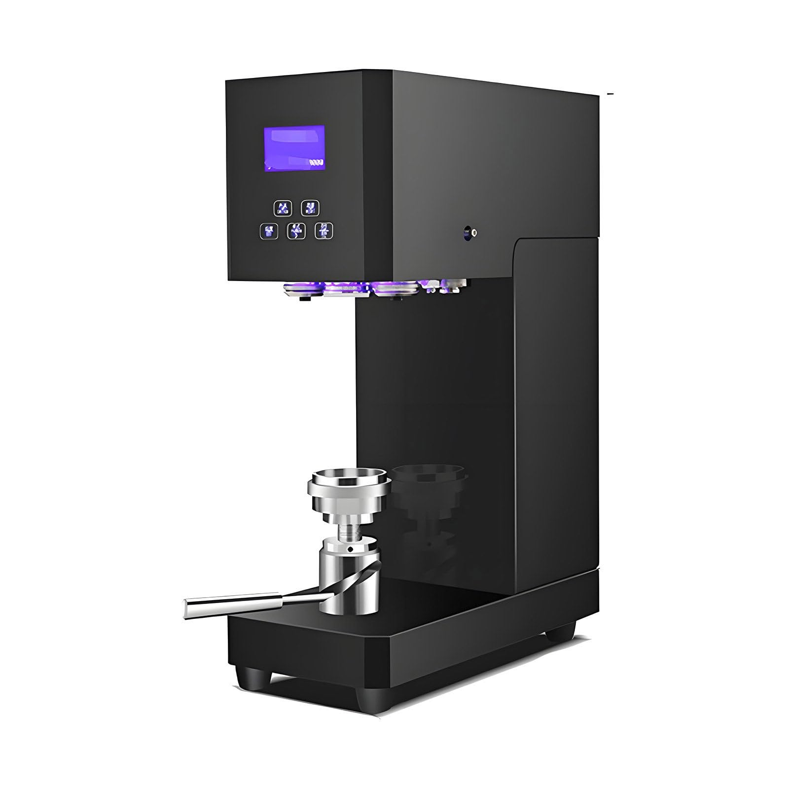 YXZYFPP Automatic Can Sealing Machine Commercial Benchtop Can Seamer 370w Electric Cup Sealer Machine Can Seaming Closing Capping Machine Hand Tin Can Seamer Machine,Black (Black)