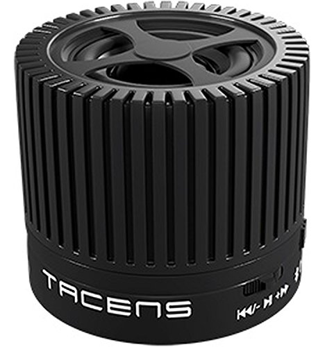 Tacens Anima ABTS1 - Altavoz inalámbrico (4W, conectividad bluetooth 4.0, lector de tarjetas TF-microSD, recarga USB, micrófono integrado, cancelación de ruido) color negro