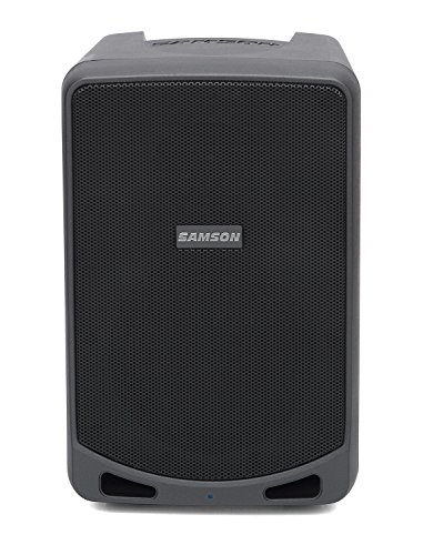 Image of Samson XP106W Rechargeable 100W Portable Pa with Bluetooth and Wireless Mic | 100W Class-D Pa, 6 Woofer and 1 Tweeter, Up to 20-Hr Rechargeable Battery, Includes XPD1 Wireless Handheld Mic