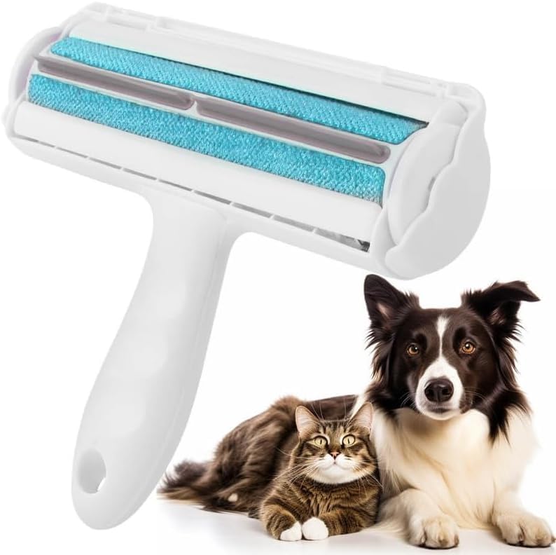 FOMQUAZLI Reusable Pet Hair Removal Tool for Dogs and Cats, Couch, Bedding and Rugs - Reusable Lint Roller and Dog Hair Remover - Cat Hair Remover - Pet Hair Roller - Bedding Pet Hair Remover Tool (B0D9DDBL6J) Amazon Price History, Amazon Price Tracker