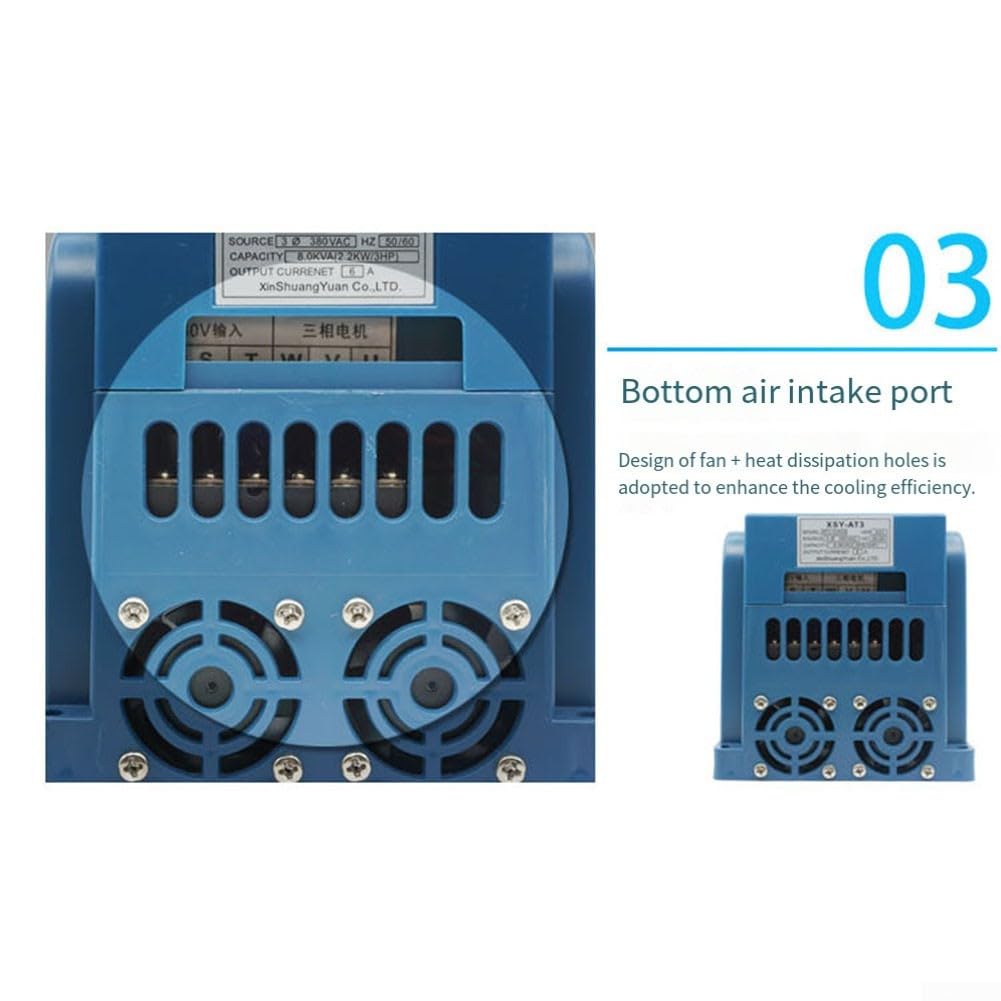 Convertidor de frecuencia 1,5 kW 380 V para controlador de velocidad vfd