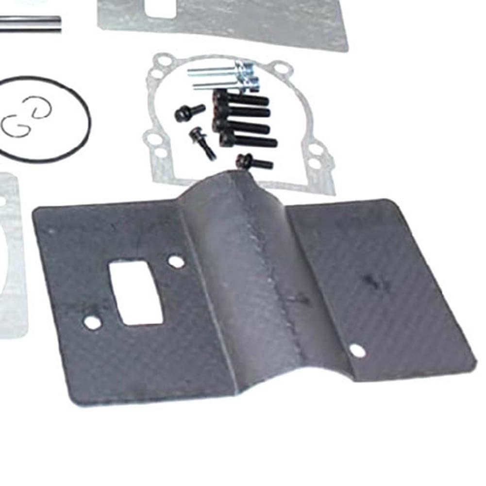 Kit de pistón de cilindro para EBZ8550 y EBZ8550RH para kit de repuesto de cilindro soplador de hojas, compatible con OEM, aluminio mecanizado de precisión