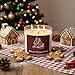 Spiced Gingerbread 3 Wick Candle ~ All Natural Premium Soy Wax ~ Christmas Holiday Candle Gift
