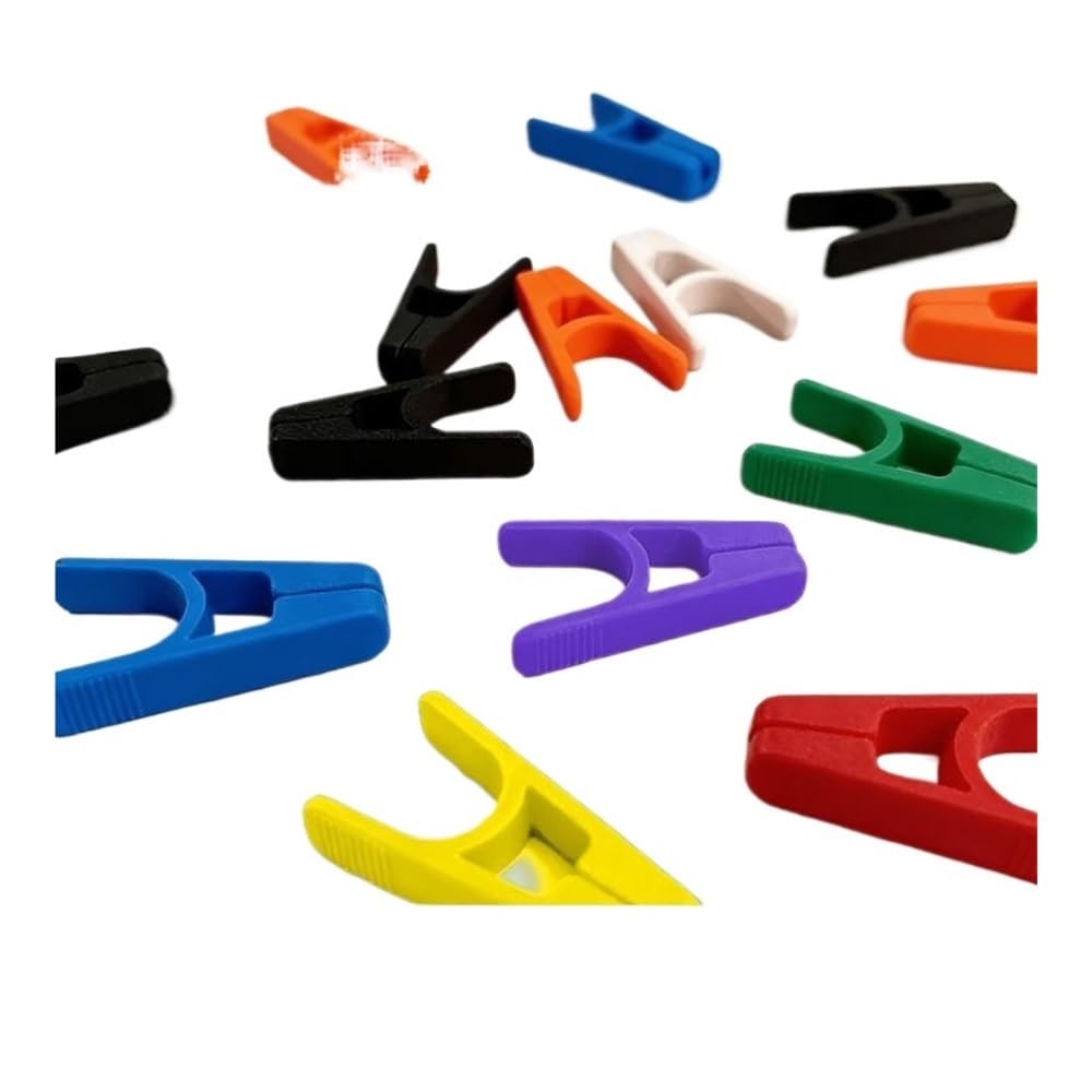 10/20pcs Random Colored Snack Sealing Clips - Reusable Packaging(20pcs)