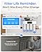 [Dual Flow] Waterdrop WD-T4-A Alkaline pH+ Reverse Osmosis Water Filter, NSF/ANSI 372 Certified, 10-Stage, 450GPD Tankless Undersink RO Filtration System, 2:1 Pure to Drain, BPA Free, Plug-in required