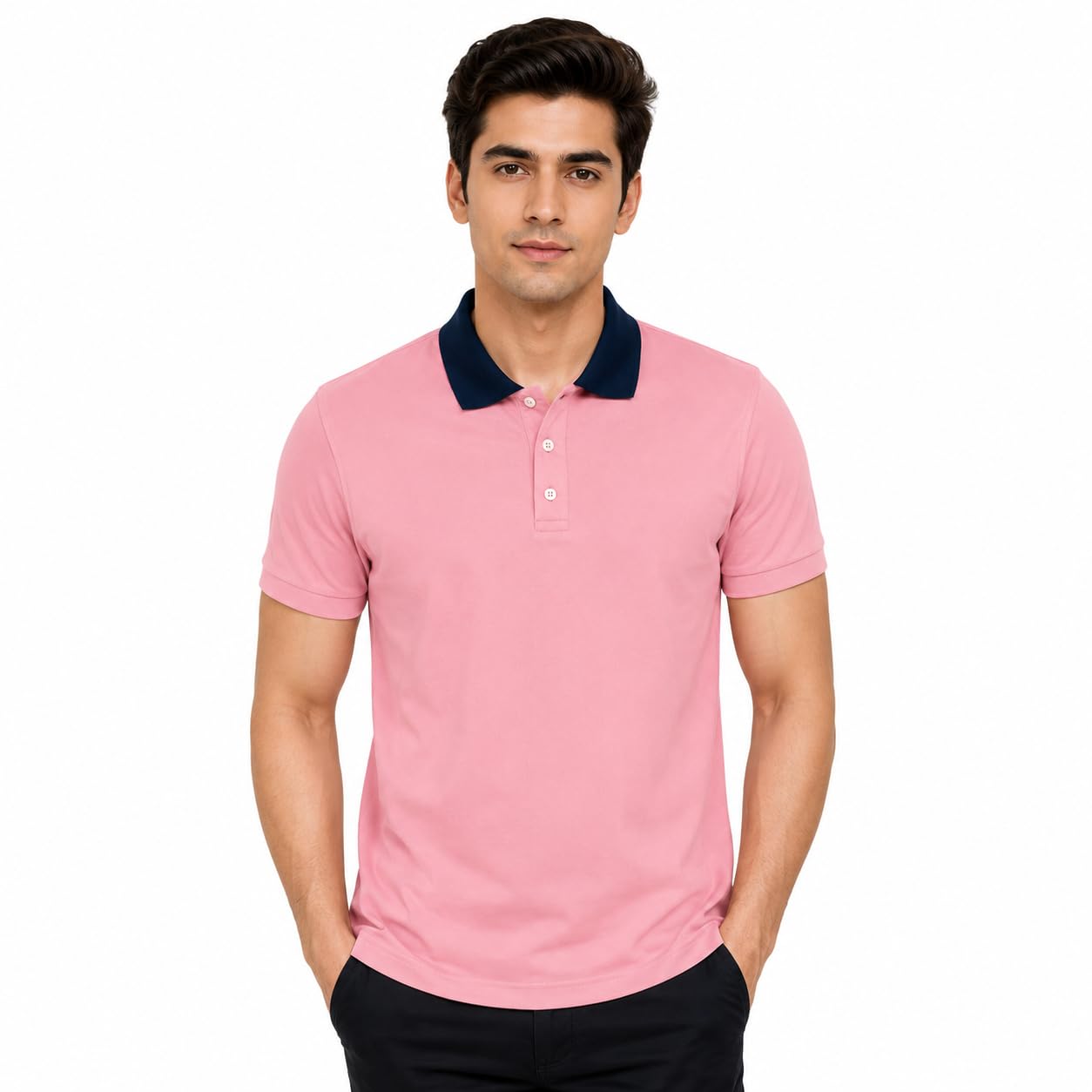 Men's Premium Solid Polo T-Shirt-image-37