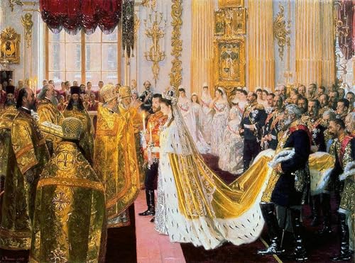 Peinture sur toile grand format de Laurits Regner Tuxen pour décoration murale
