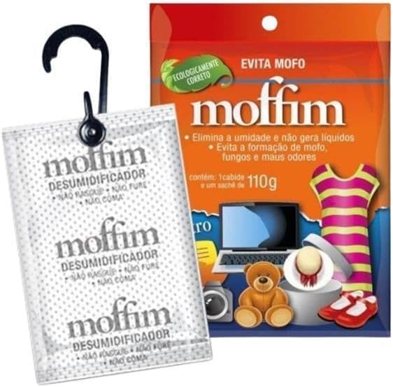 Kit 12 Unidades Antimofo Desumidificador - Tira Mofo, Absorvente ...