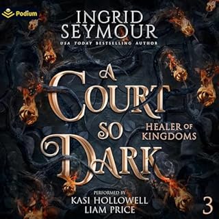 A Court So Dark Audiolibro Por Ingrid Seymour arte de portada