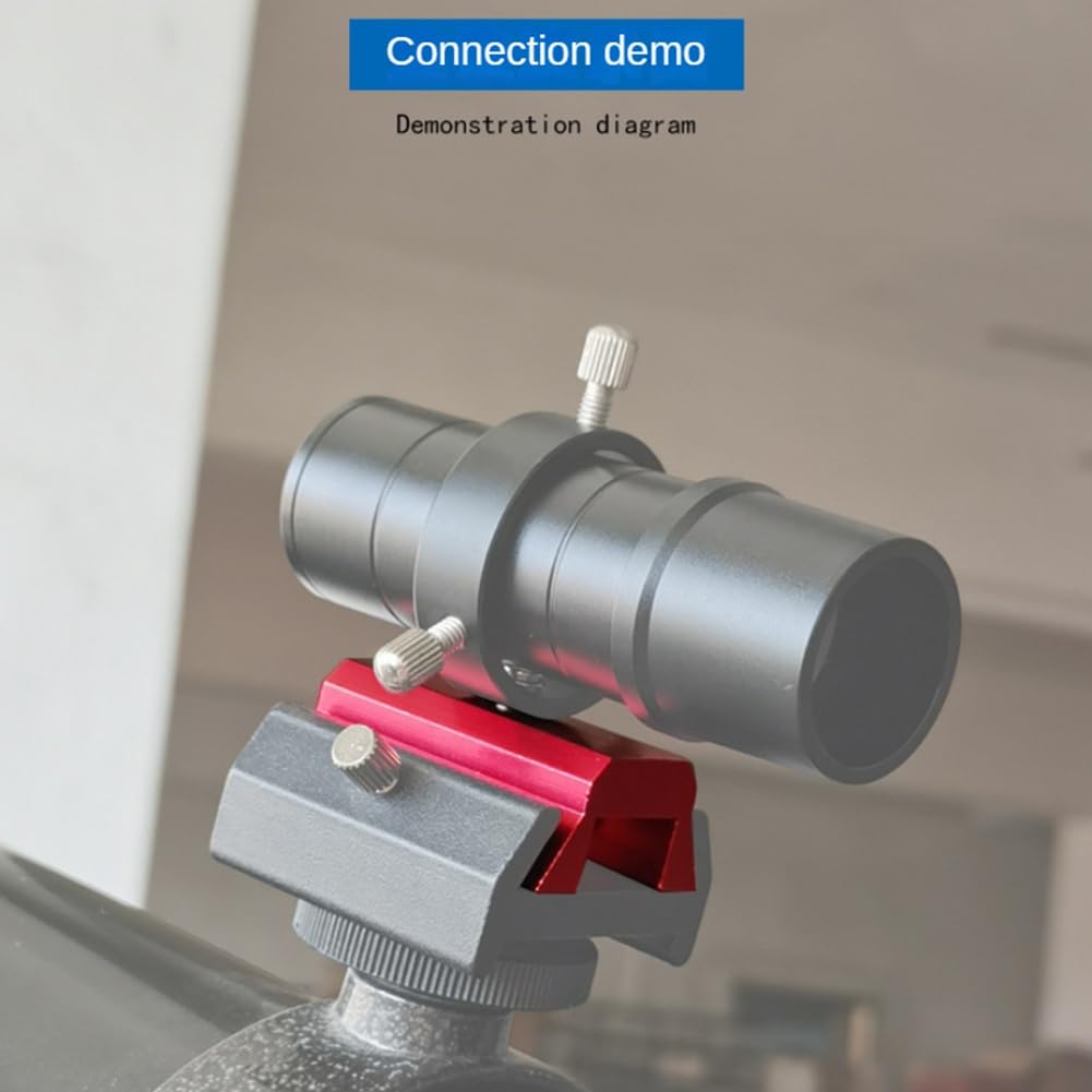 Osmond - Placa de riel de de estilo - Longitud de 48 mm (1,89 Pulgadas) para la Base del Smartphone Alcance del Buscador de Telescopio, Extensible y