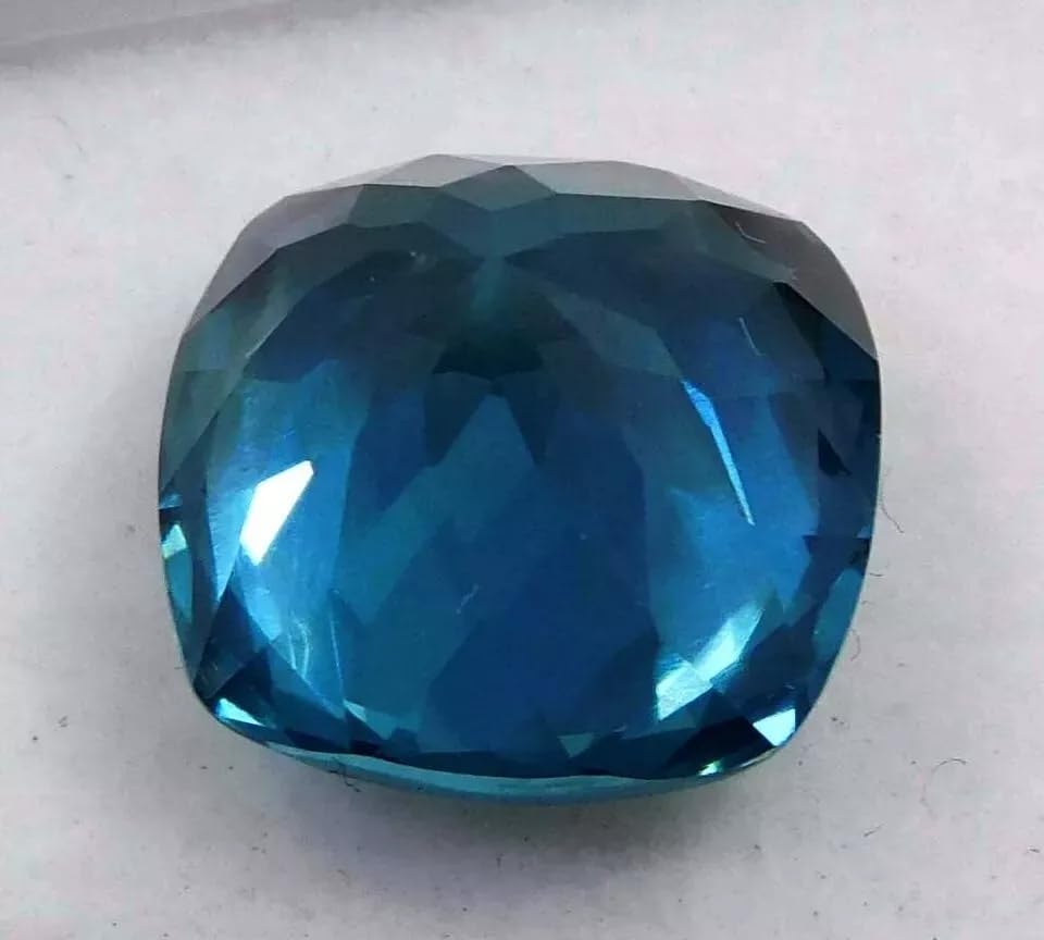 9.60 CT+ Natural Blue Montana Sapphire Cushion Cut CERTIFIED Loose Gemstone2