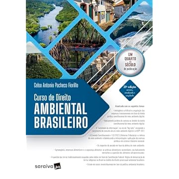 Capa do livro Curso de Direito Ambiental Brasileiro - 25ª Ediçâo 2025