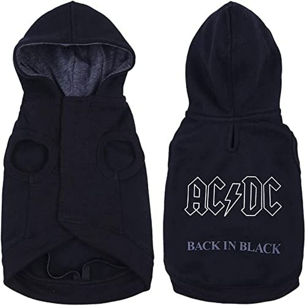 CERDÁ LIFE'S LITTLE MOMENTS Cerdá - Forfanpets, Ropa Perro Rock De ACDC - Licencia Oficial Disney 200 g, Schwarz