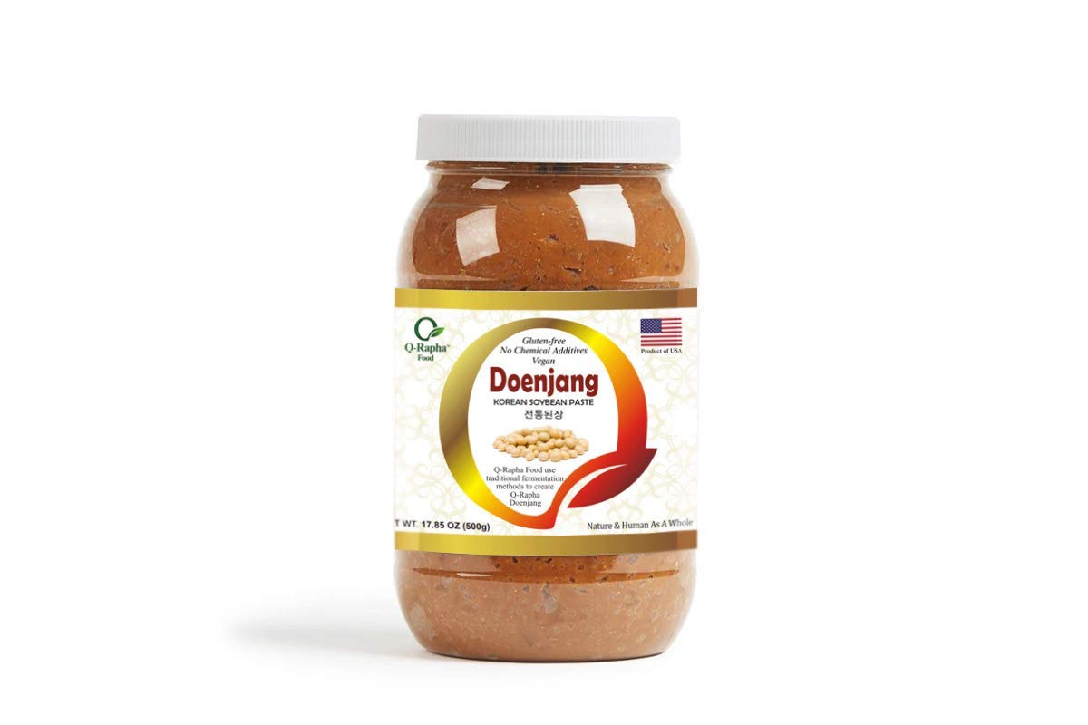 Q-Rapha Premium Korean Ganjang (Soy Sauce), Gluten-free, Non-GMO, Unpasteurized, Artisanal, Aged over 3 Years (trio 1)