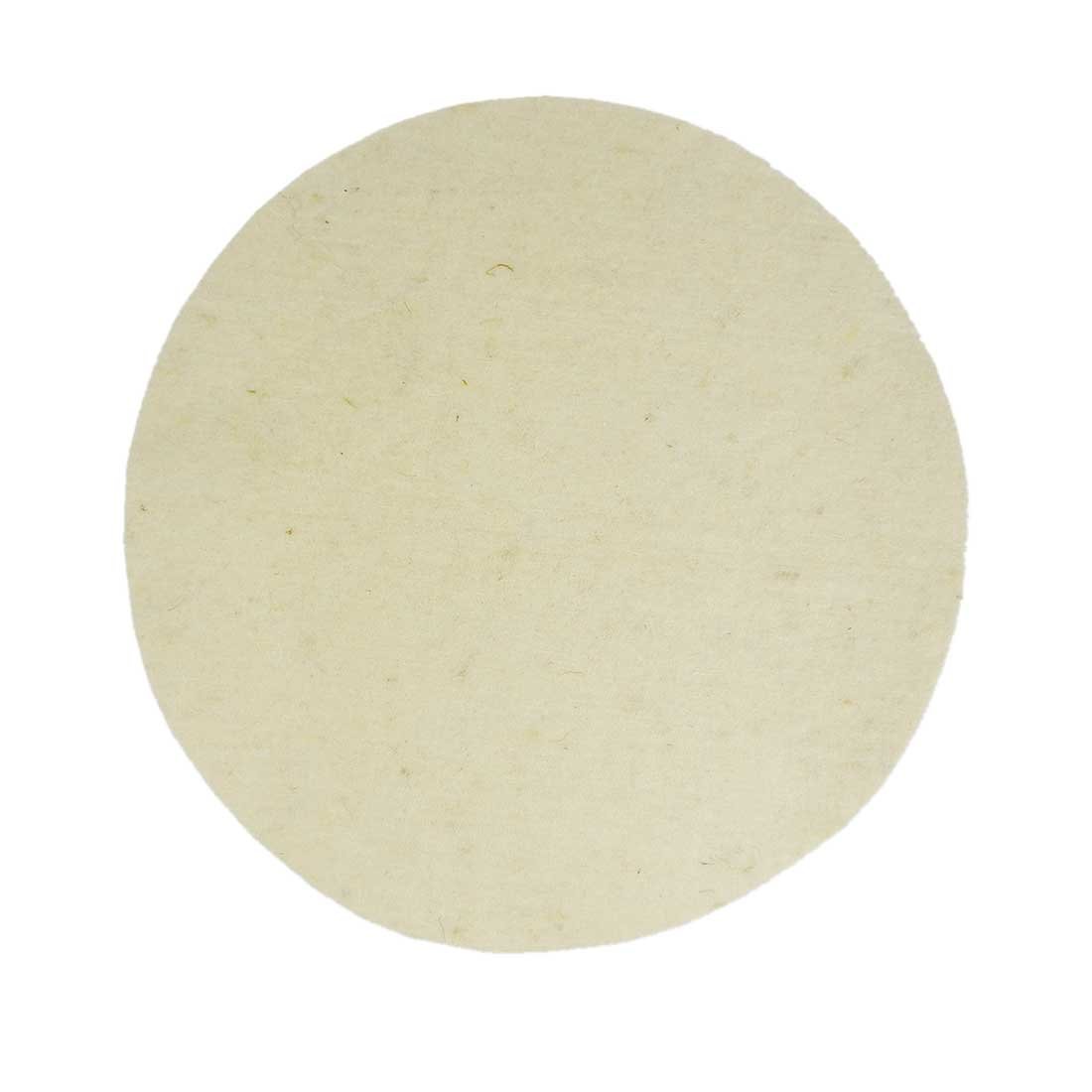 Pad in lana (naturale) 406 mm (5 Pz.) | p. monospazzole, lana naturale infeltrita