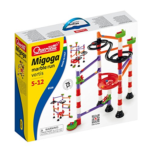 Quercetti- Migoga Marble Run Gioco Pista per Biglie, Multicolore, 6538