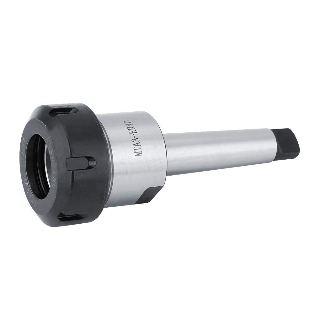 Mandrin ER40UM MTA3 de haute précision en acier au carbone pour fraisage industriel
