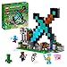 Produktbild LEGO 21244 Minecraft Der Schwert-Außenposten Set, Spielzeug mit Creeper, Soldat, Wachkrieger und Skelett-Figuren, Set für Jungen und Mädchen ab 8 Jahren