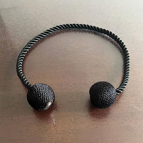Hebillas de soporte de cortina de cuerda magnética pack de 6 contra el viento en pérgolas 8