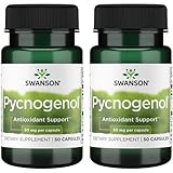 Swanson Pycnogenol 50 mg 50 Caps (2 Pack)