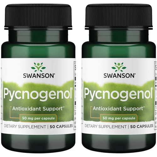 Swanson Pycnogenol 50 mg 50 Caps (2 Pack)