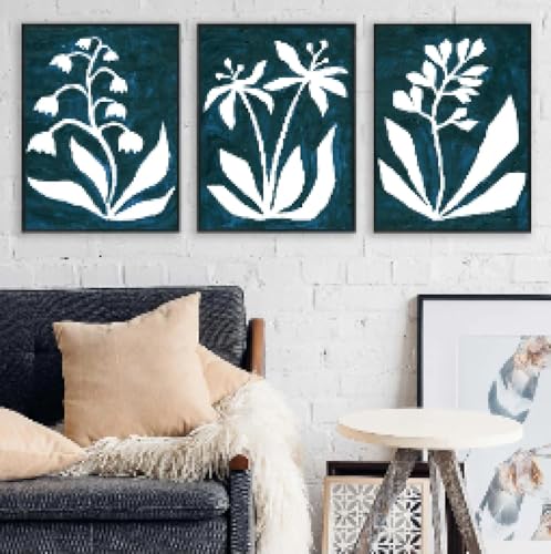 Peinture sur toile abstraite inspirante, l'esprit bohème moderne au cœur de votre maison