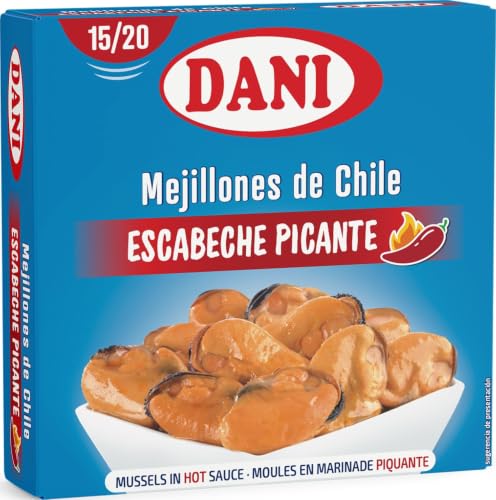 Mejillones en escabeche 14/18 - picante 111g