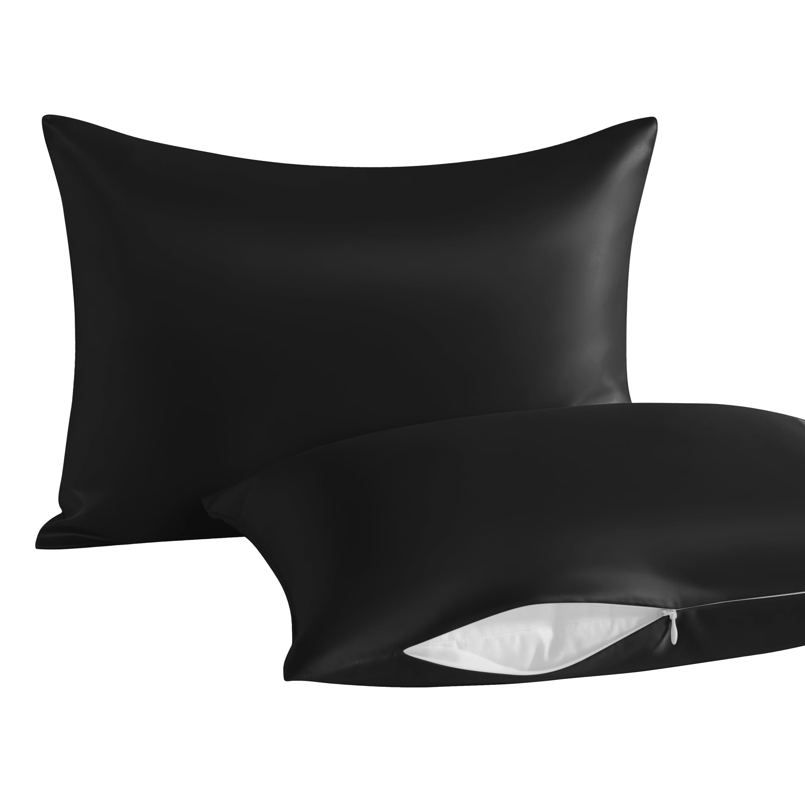 NTBAY Toddler Pillows with Pillowcases Set, 4 Piece 13 x 18, Black